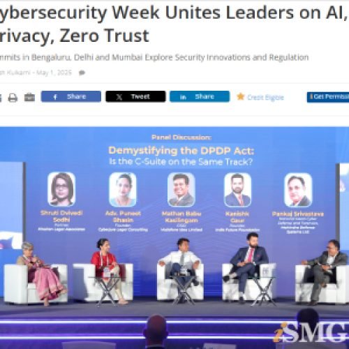 Cybersecurity Week 2025 panel on AI governance and privacy